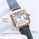 AAA replica Cartier Santos rose gold case Swiss mechanical leather strap watch (3)_th.jpg